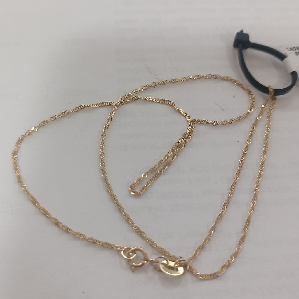 CADENA ORO 10 K 1.1 GRMS (SEMINUEVO)