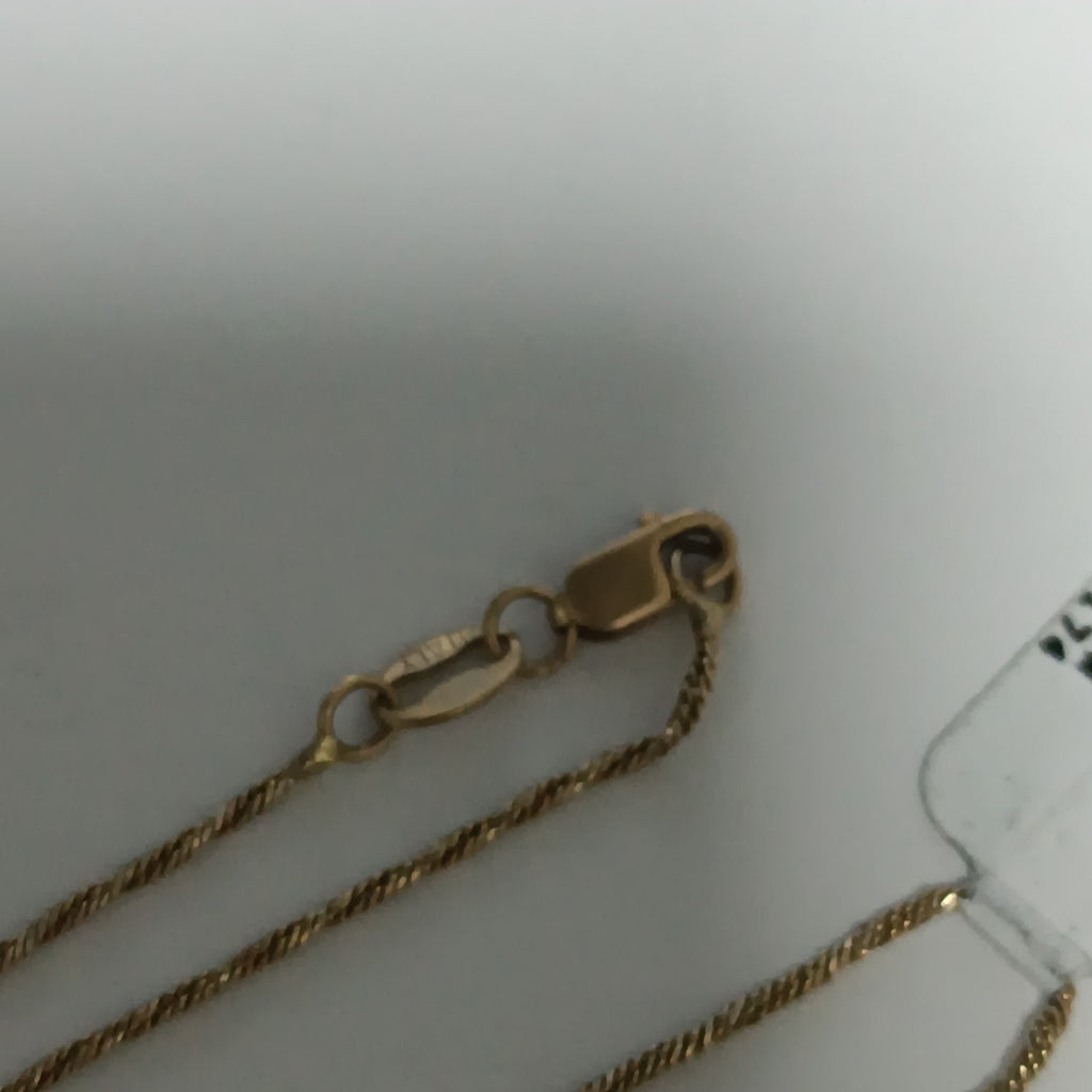 CADENA ORO 14 K 2,80 GRMS (SEMINUEVO)