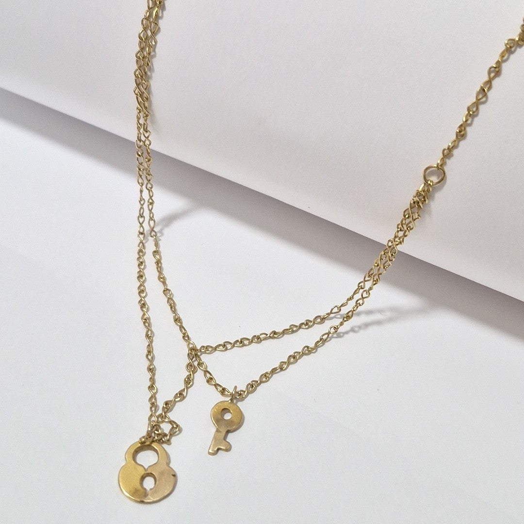 GARGANTILLA ORO 14 K 6.4 GRMS (SEMINUEVO)