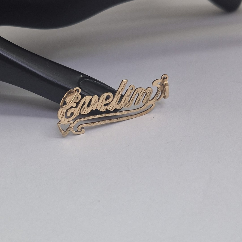 DIJE ORO,RODIADO 14 K 1,60 GRMS (SEMINUEVO)