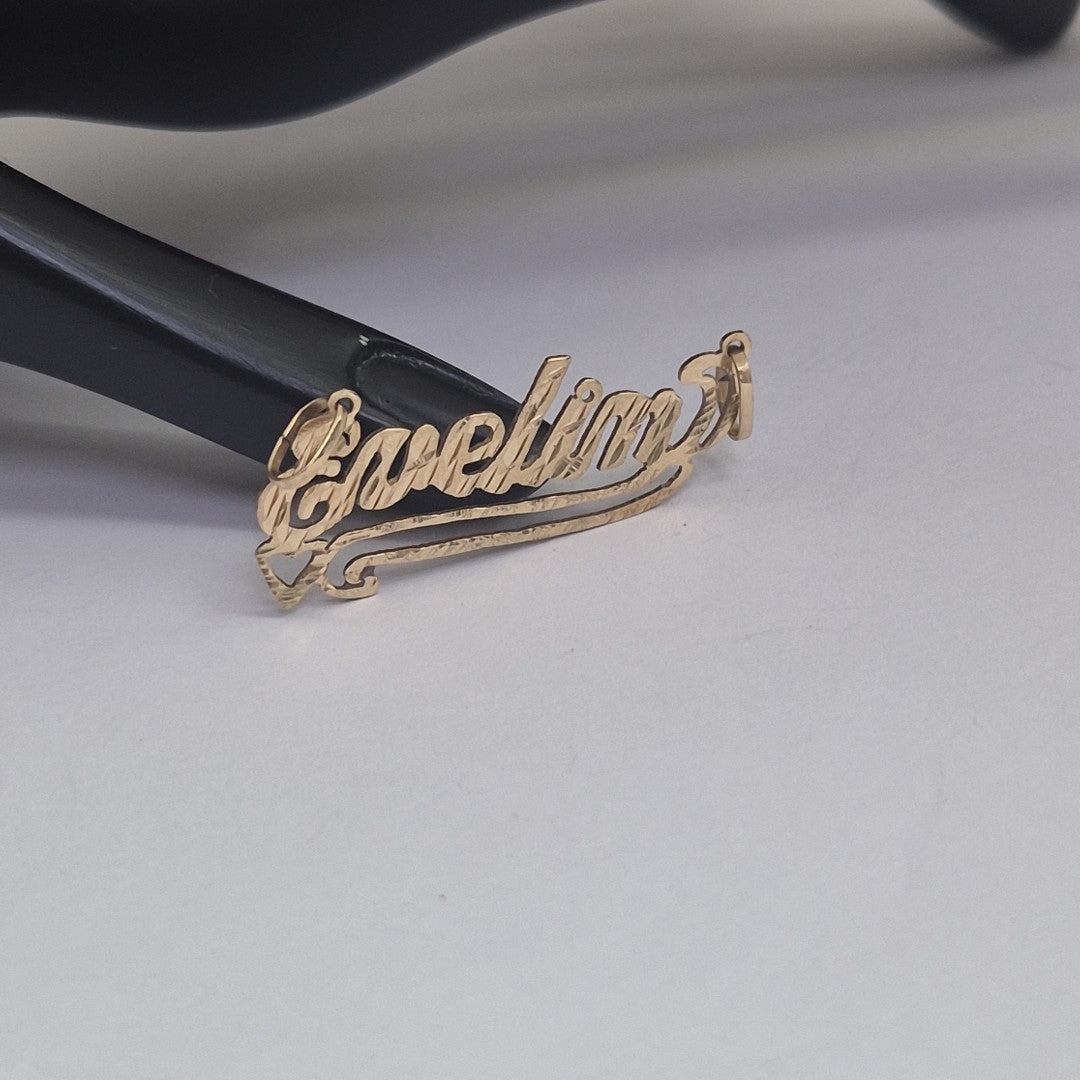 DIJE ORO,RODIADO 14 K 1,60 GRMS (SEMINUEVO)