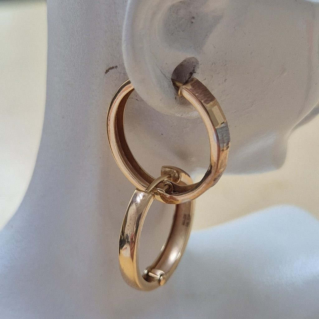 ARETES PAR ORO 10 K 1,60 GRMS (SEMINUEVO)