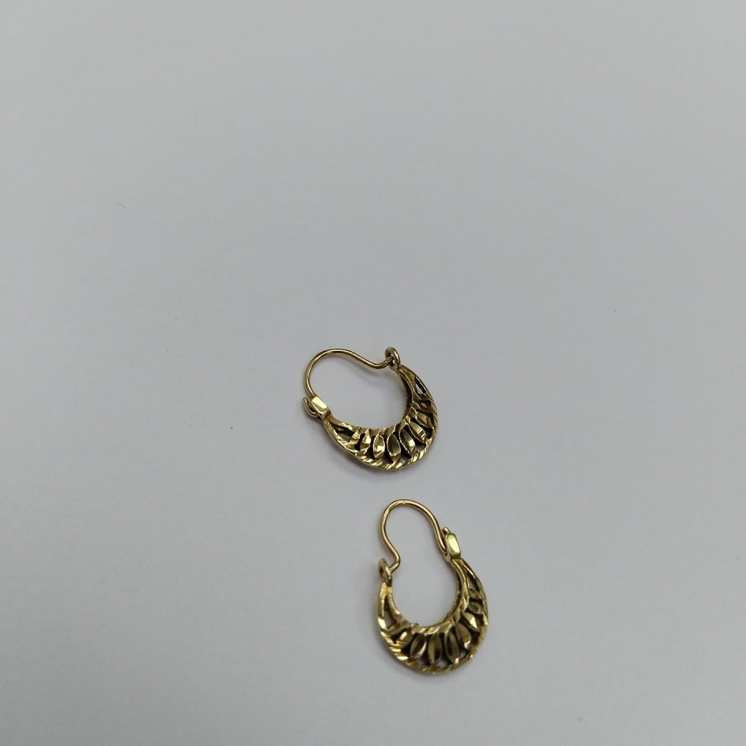 ARRACADAS PAR ORO 10 K 0,70 GRMS (SEMINUEVO)
