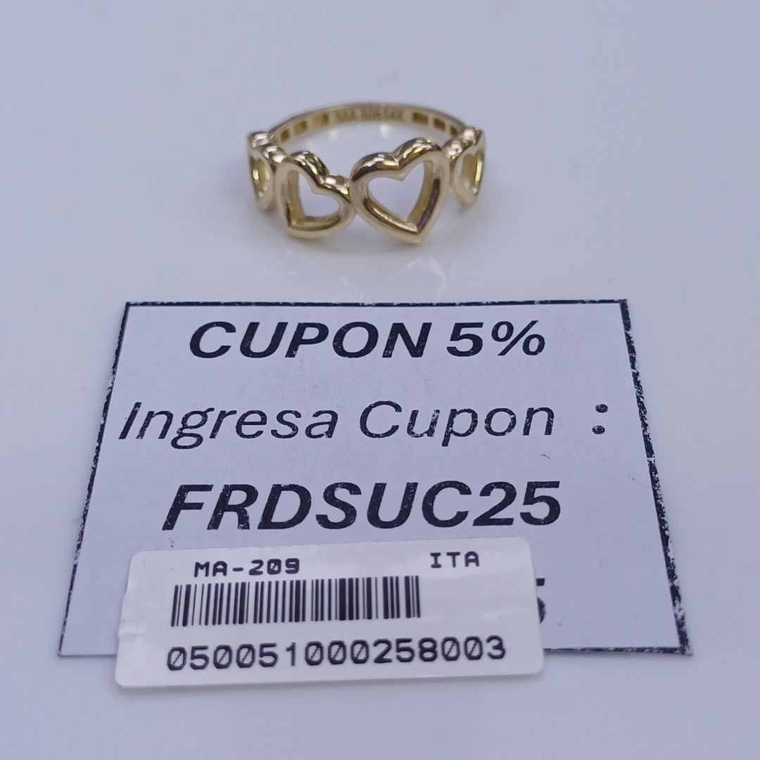 ANILLOS DAMA ORO 14K 2.1 (NUEVO)