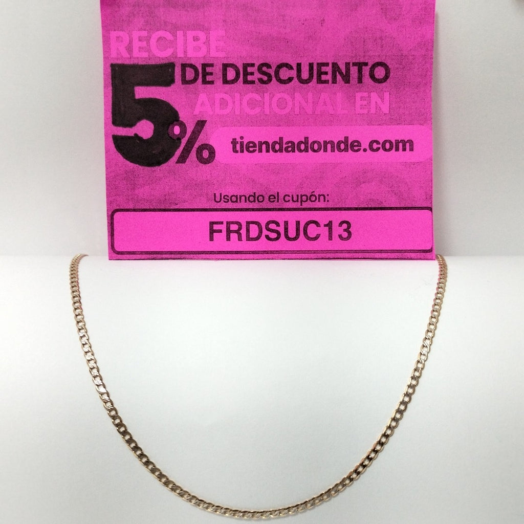 CADENA ORO 14 K 4.6 GRMS (SEMINUEVO)