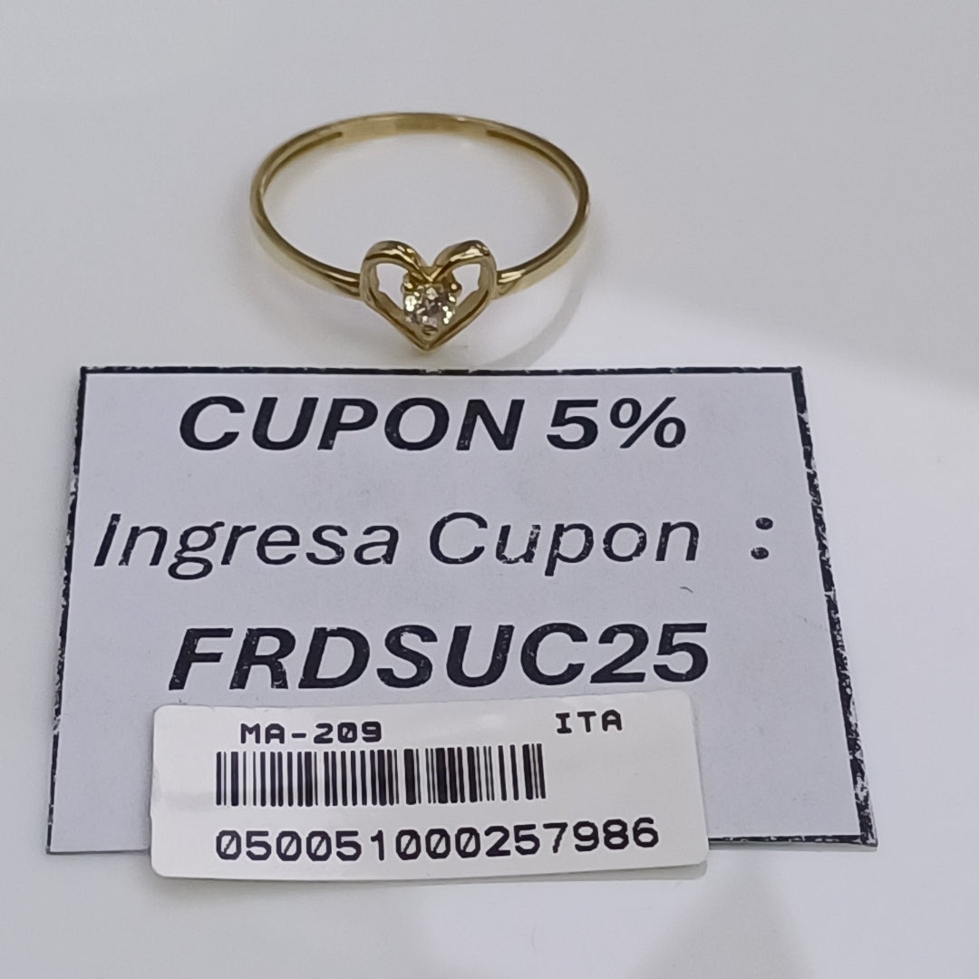 ANILLOS DAMA ORO 14K 1 (NUEVO)