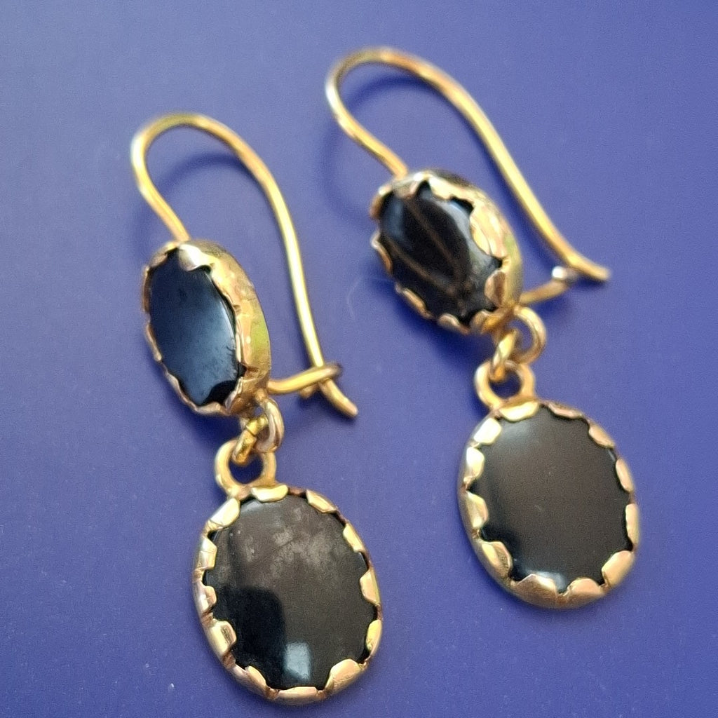 ARETES PAR ORO 14 K 4,60 GRMS (SEMINUEVO)
