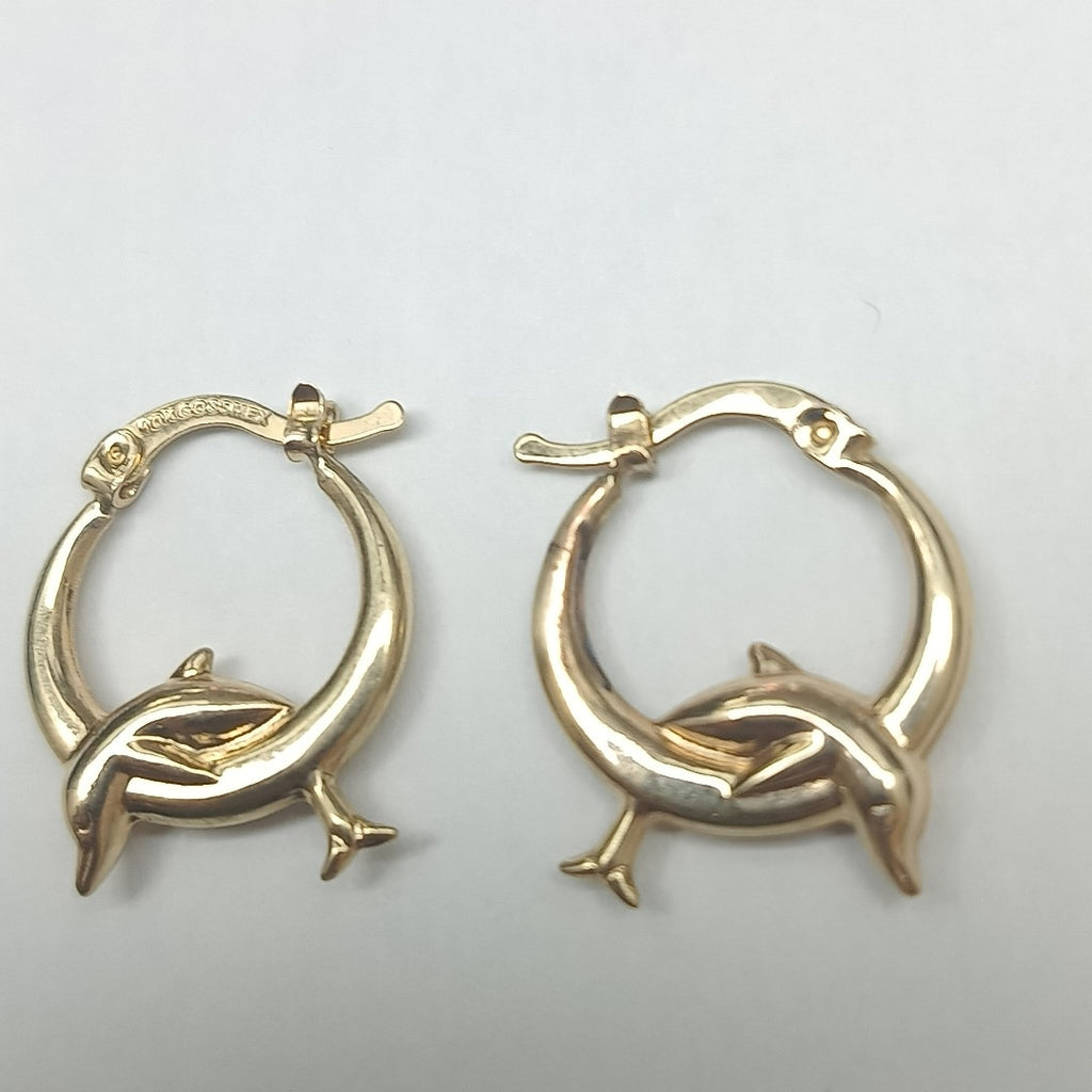 ARETES PAR ORO 10 K 1,70 GRMS (SEMINUEVO)