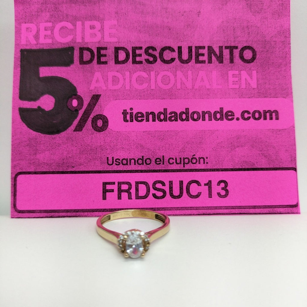 ANILLITO ORO 14 K 2.3 GRMS (SEMINUEVO)