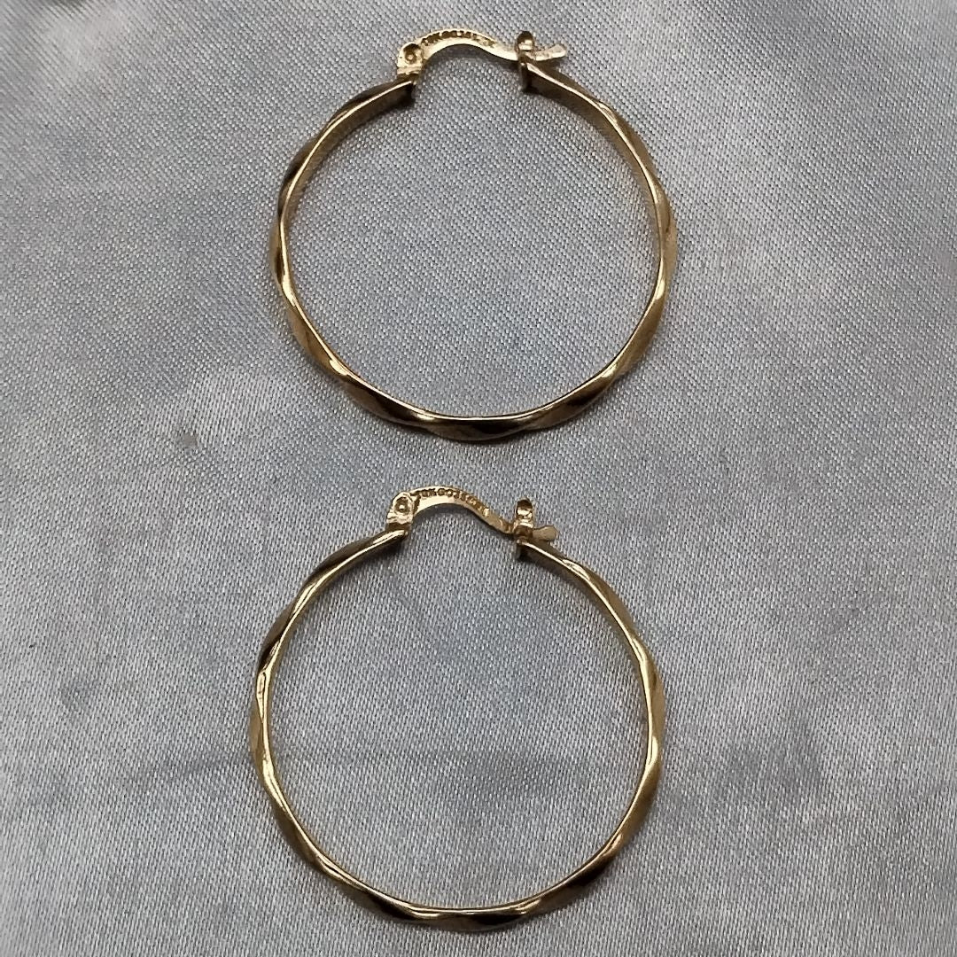 ARRACADAS PAR ORO 10 K 2.8 GRMS (SEMINUEVO)
