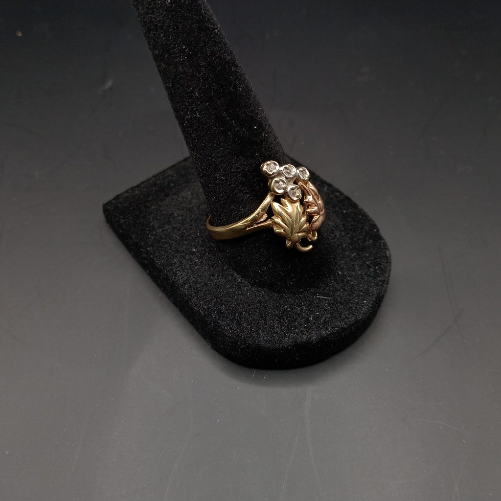 ANILLITO ORO, ORO COMBINADO 14 K 3.3 GRMS (SEMINUEVO)