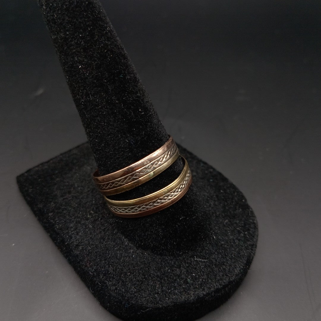 ARGOLLA ORO, ORO COMBINADO 10 K 2 GRMS (SEMINUEVO)