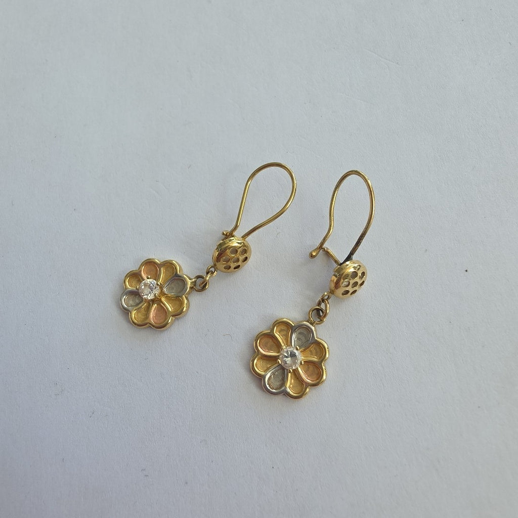 ARETES PAR ORO 10 K 2.6 GRMS (SEMINUEVO)