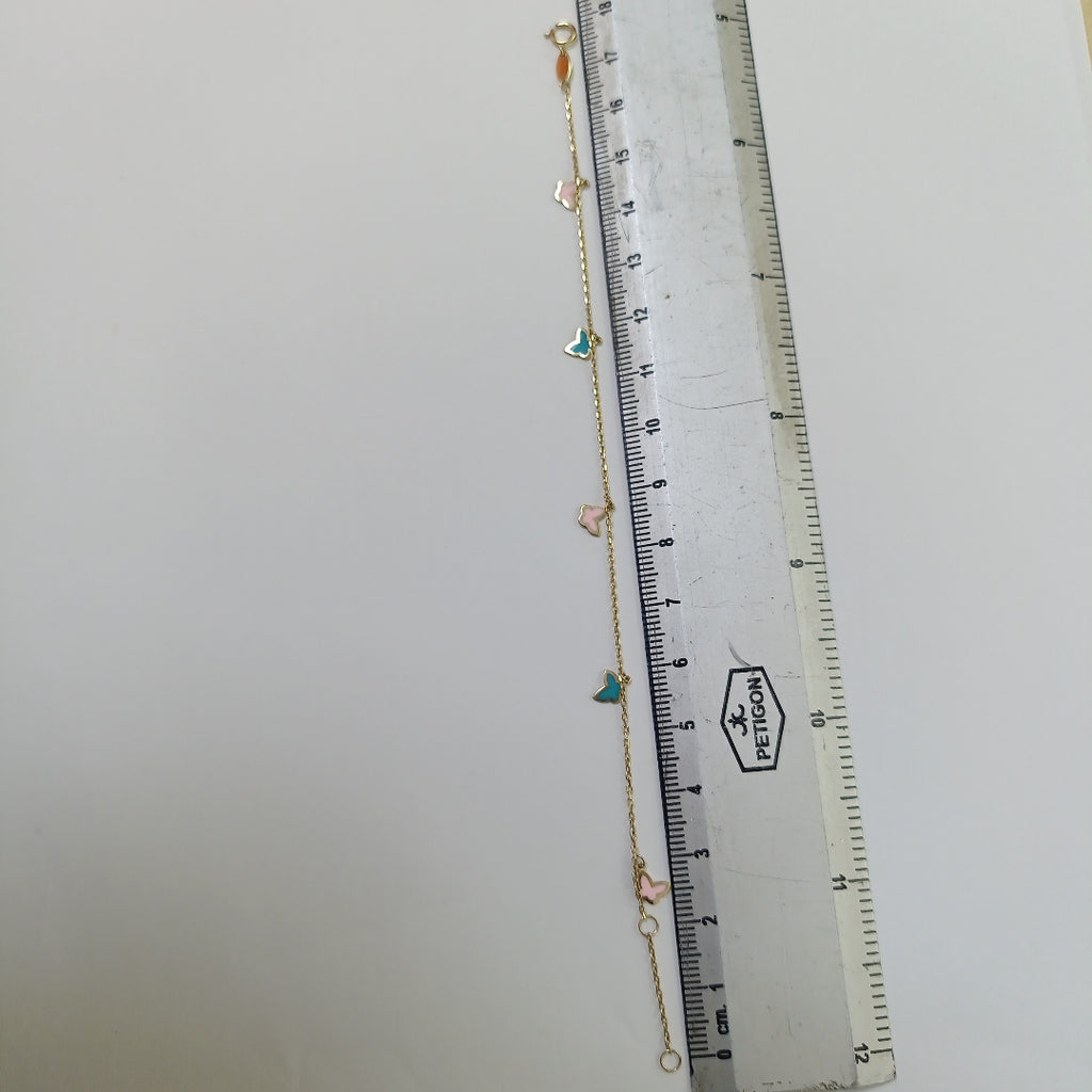 PULSERAS DAMA ORO 14K 1.1 (NUEVO)