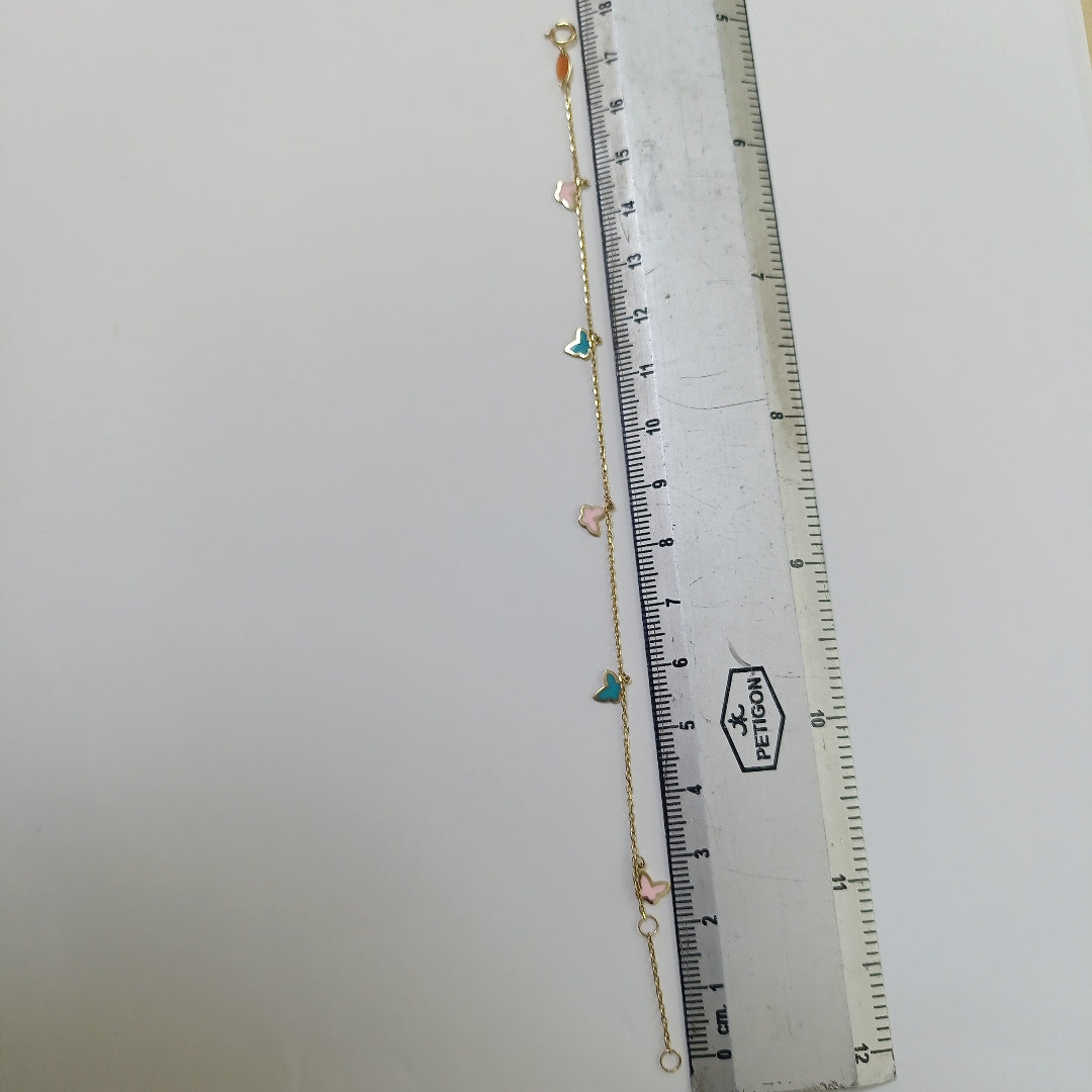 PULSERAS DAMA ORO 14K 1.1 (NUEVO)