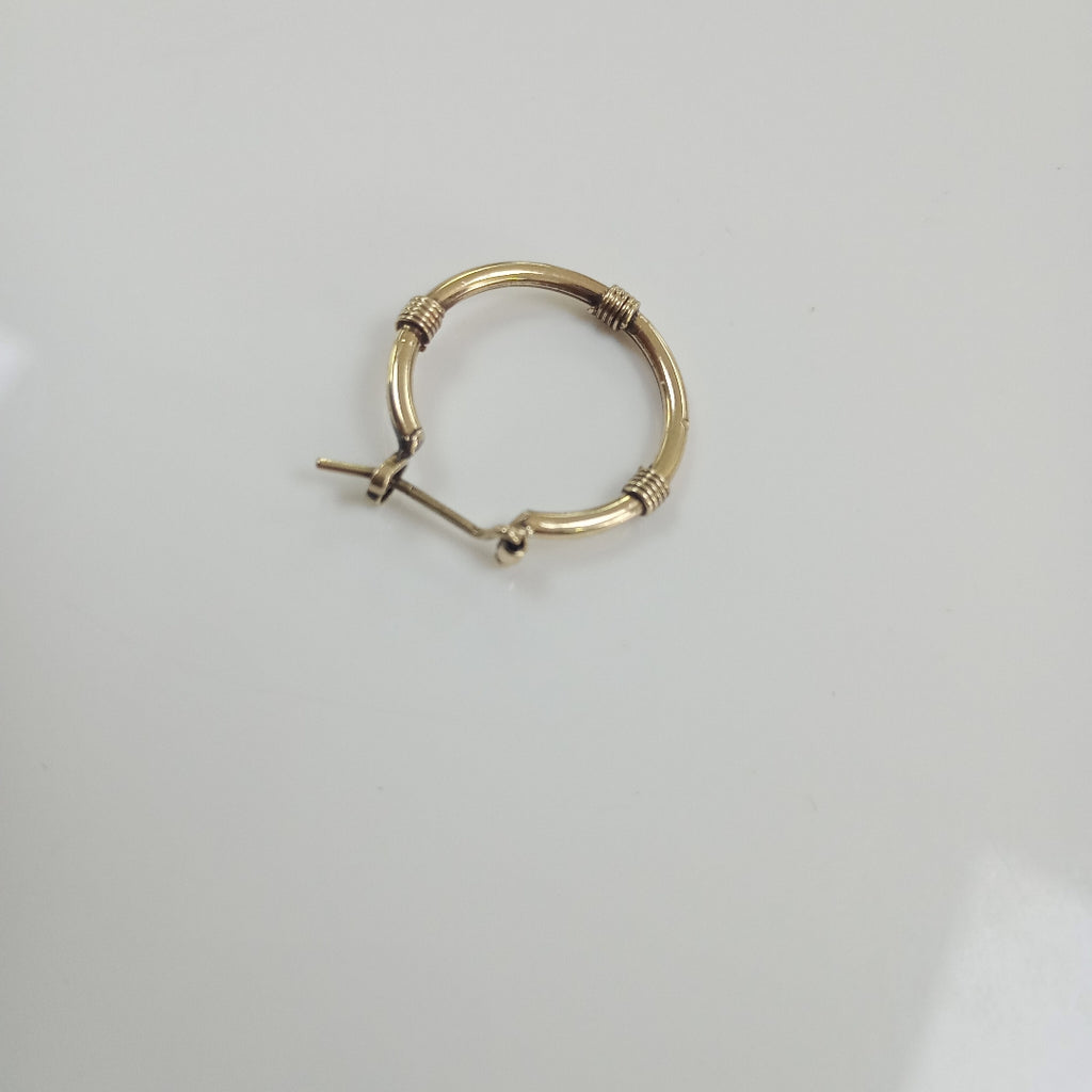ARRACADAS PAR ORO 14 K 2.2 GRMS (SEMINUEVO)