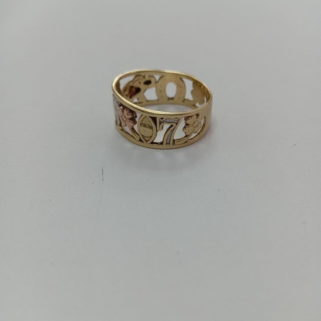 ARGOLLA ORO 10 K 4 GRMS (SEMINUEVO)