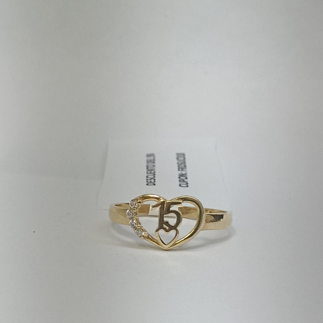 ANILLOS DAMA ORO 14K 1.5 (NUEVO)