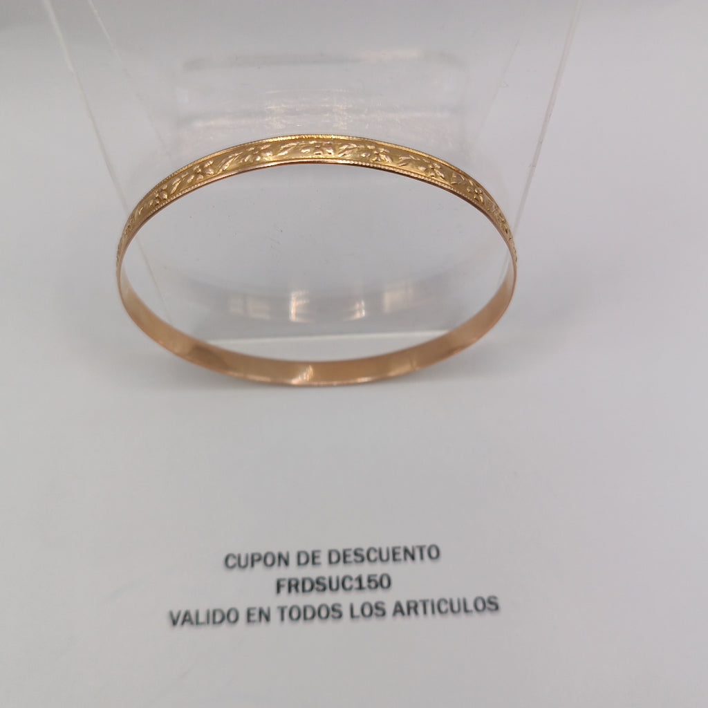 PULSERA RIGIDA ORO 8 K 7.6 GRMS (SEMINUEVO)