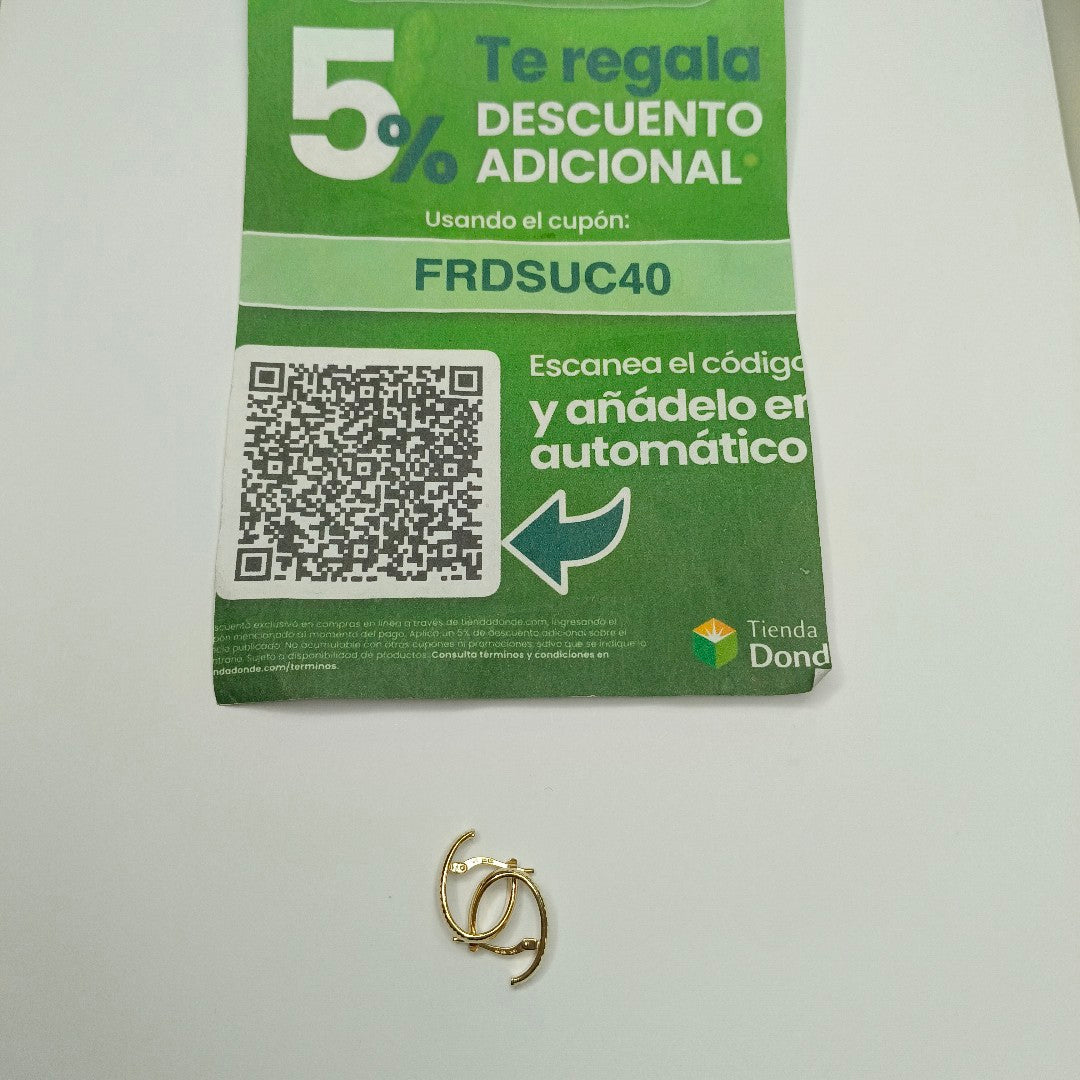 ARRACADAS ORO 14K 1.2 (NUEVO)