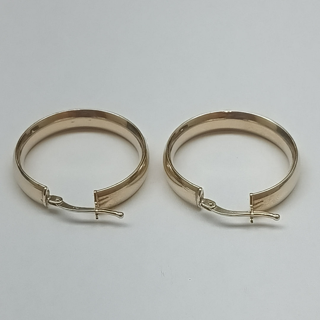 ARRACADAS PAR ORO 14 K 3,00 GRMS (SEMINUEVO)
