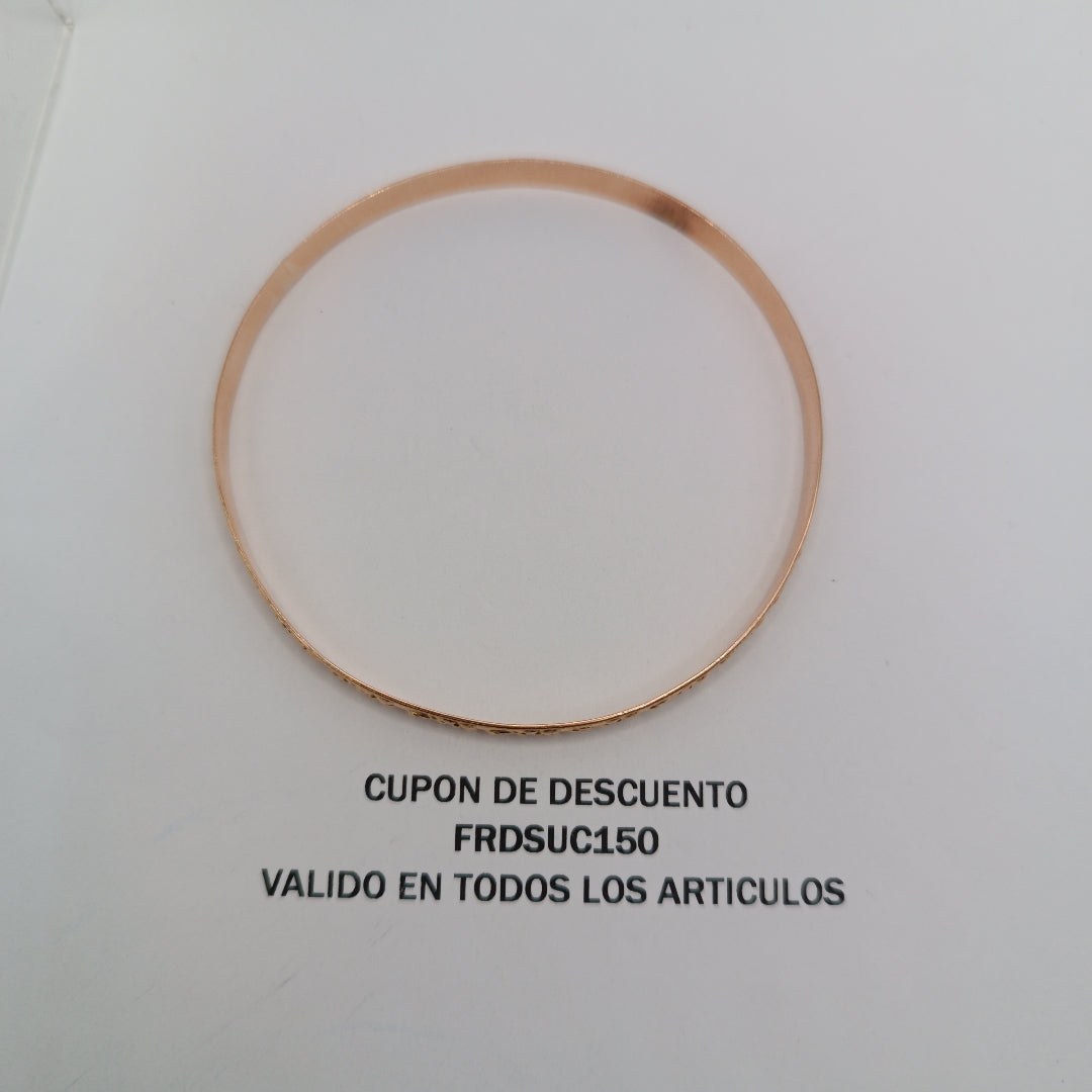 PULSERA RIGIDA ORO 8 K 7.9 GRMS (SEMINUEVO)
