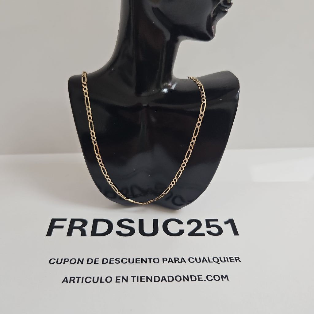 CADENA ORO 14 K 2.2 GRMS (SEMINUEVO)