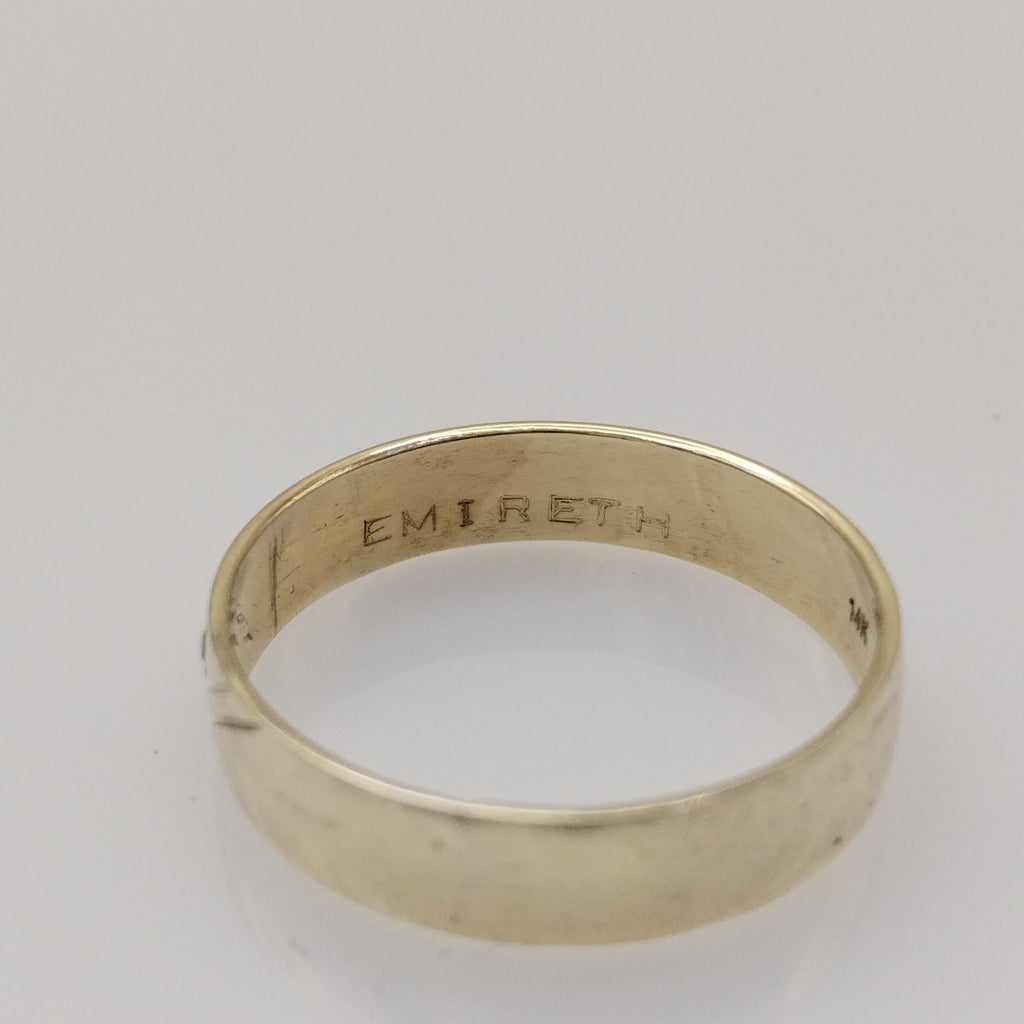 ARGOLLA ORO 14 K 3.1 GRMS (SEMINUEVO)