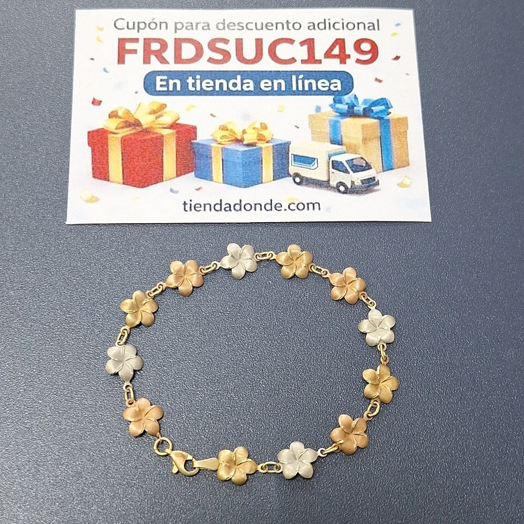 PULSERA ORO 10 K 3.4 GRMS (SEMINUEVO)
