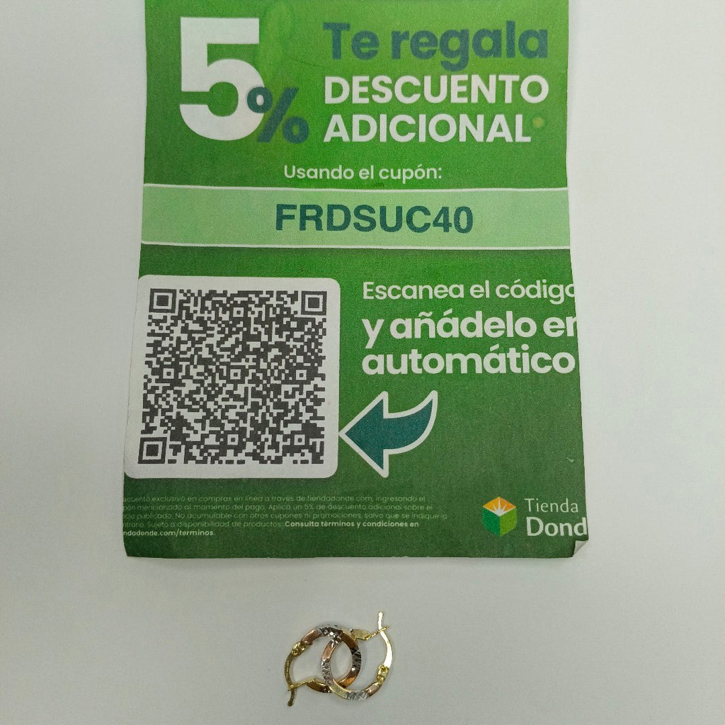 ARRACADAS ORO 14K 1.6 (NUEVO)
