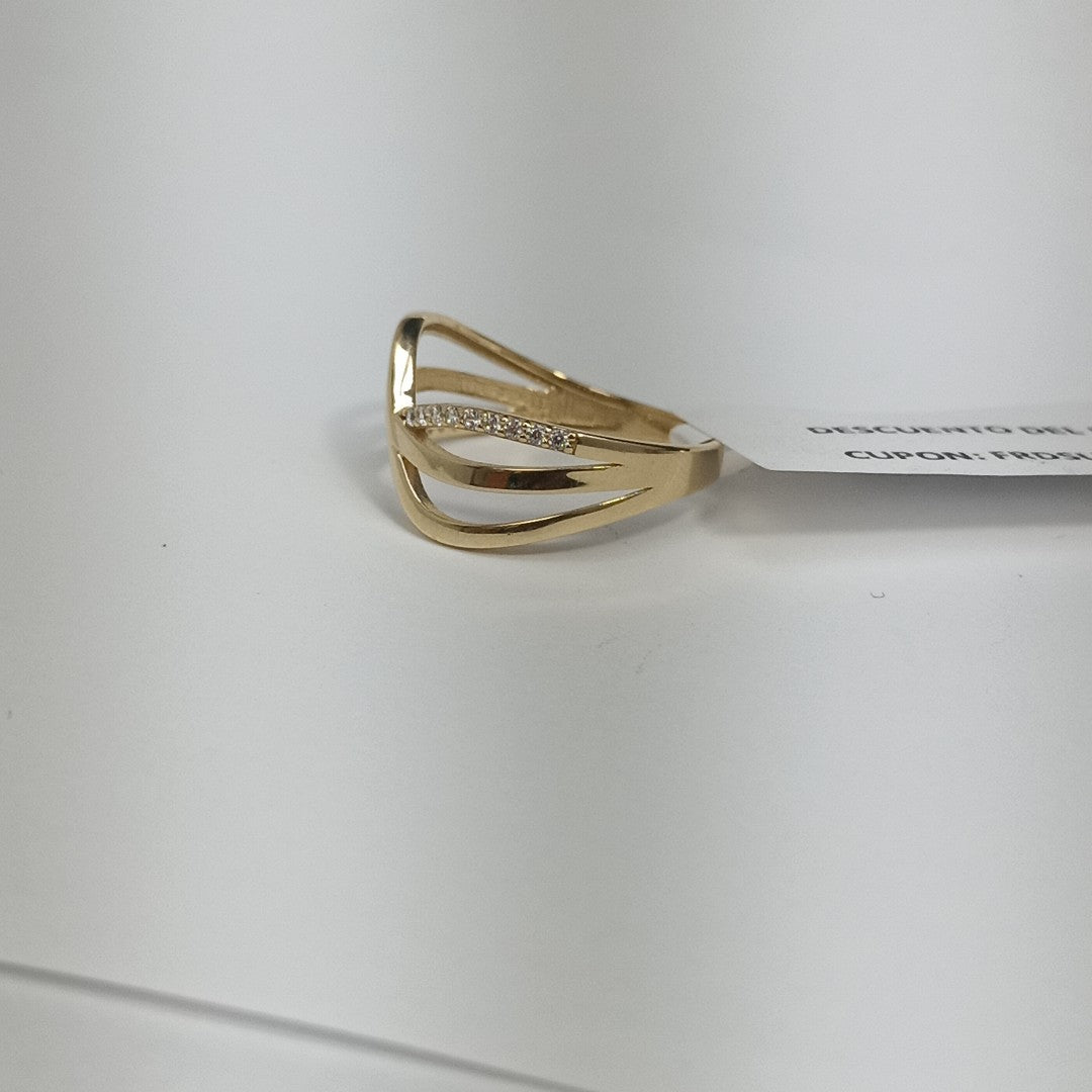 ANILLOS DAMA ORO 14K 2 (NUEVO)