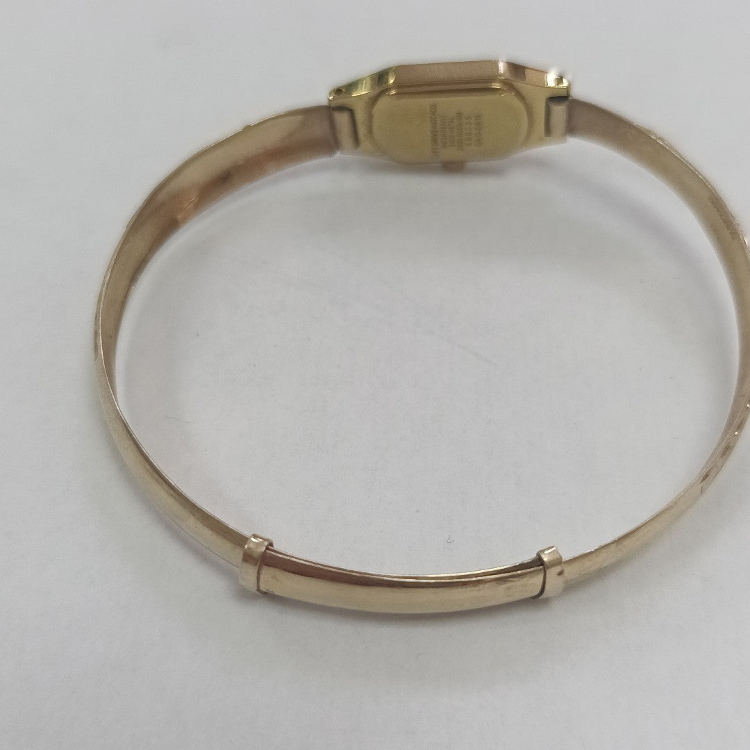 RELOJ CAJA ACERO PULSO ORO ORO 10 K 14,40 GRMS (SEMINUEVO)