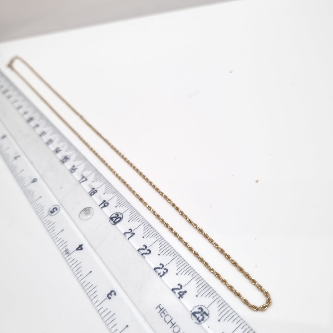 CADENA ORO 8 K 1.3 GRMS (SEMINUEVO)