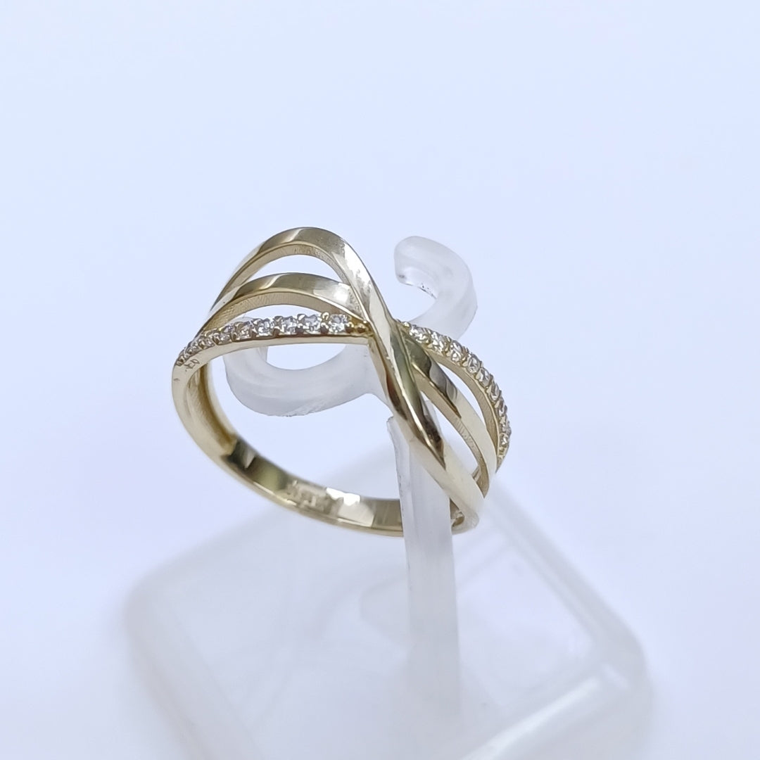 ANILLOS DAMA ORO 14K 2 (NUEVO)