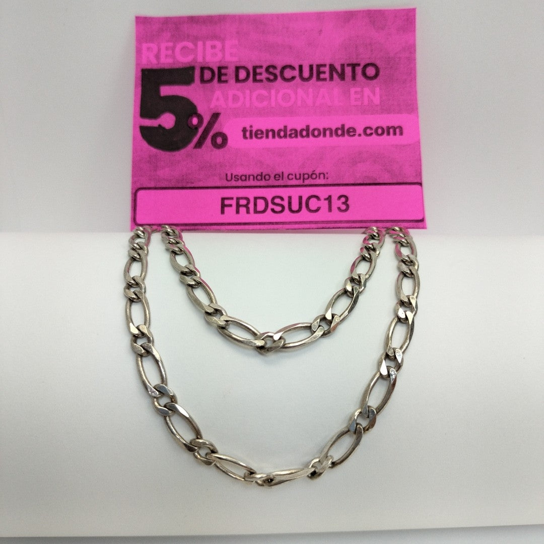 CADENA PLATA 22.9 GRMS (SEMINUEVO)