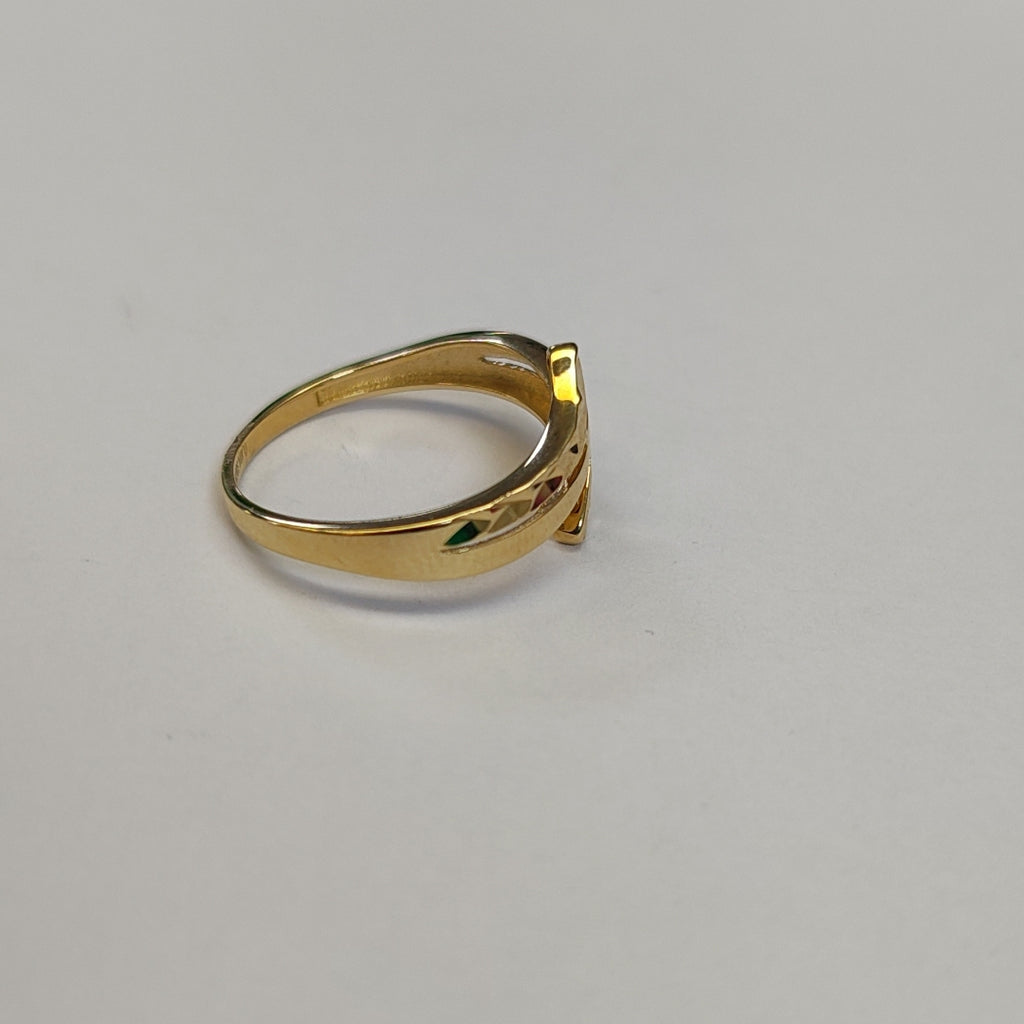 ANILLOS DAMA ORO 14K 2 (NUEVO)