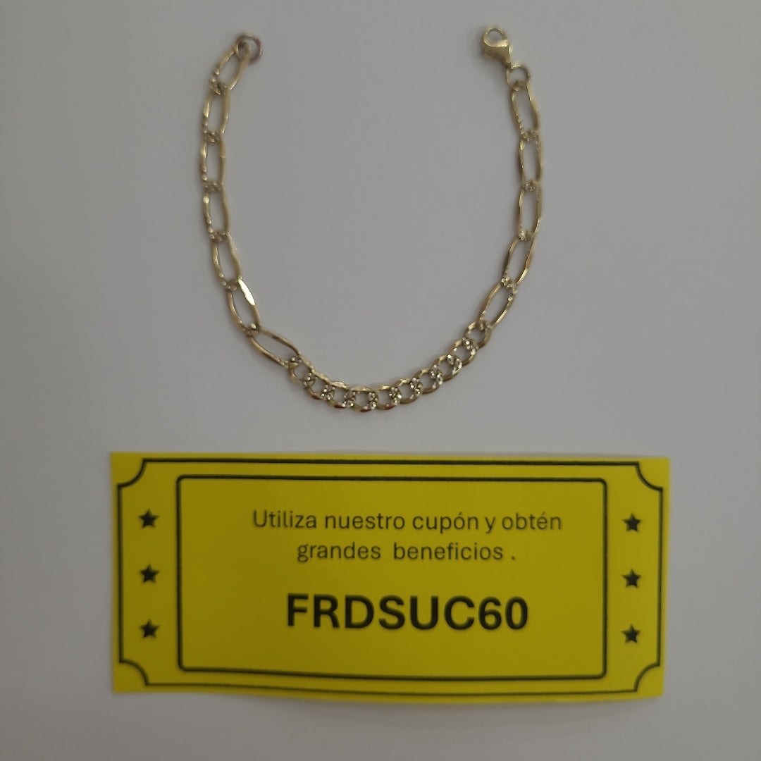 PULSERA ORO 14 K 4.2 GRMS (SEMINUEVO)