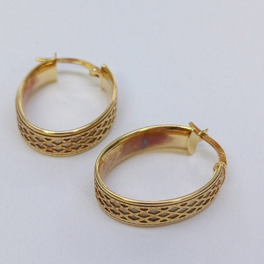ARRACADAS PAR ORO 14 K 3,00 GRMS (SEMINUEVO)