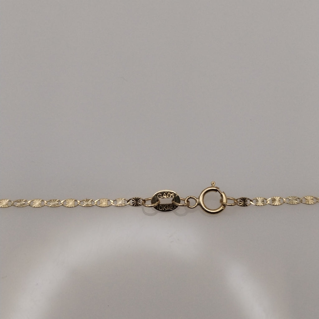 CADENA ORO COMBINADO 10 K 1.4 GRMS (SEMINUEVO)