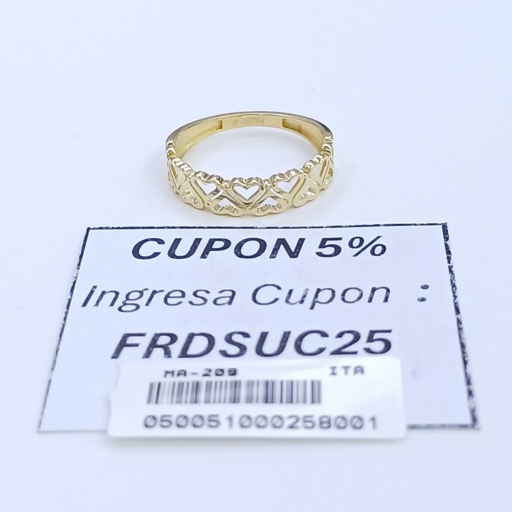 ANILLOS DAMA ORO 14K 1.6 (NUEVO)