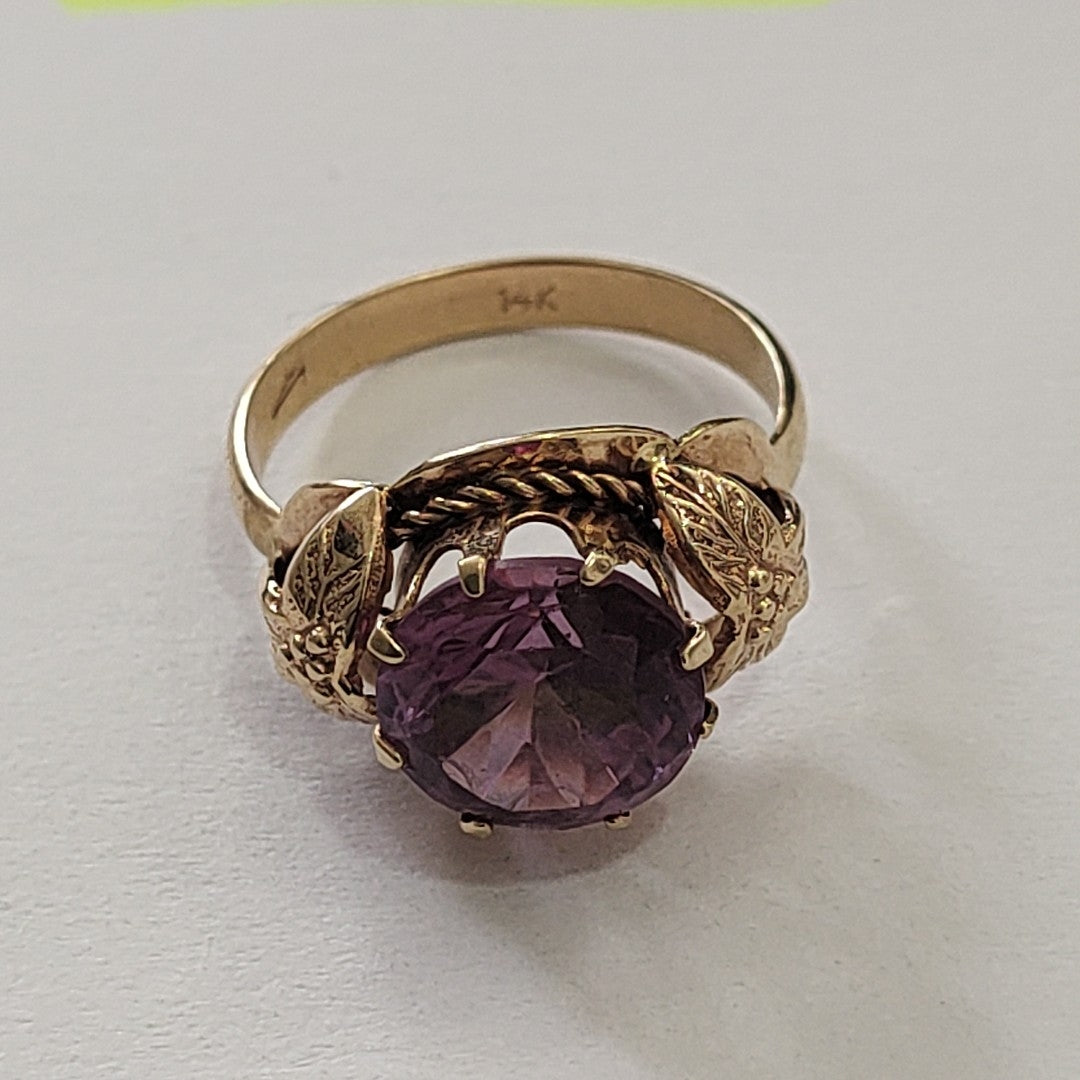 ANILLO ORO 14 K 3,40 GRMS (SEMINUEVO)