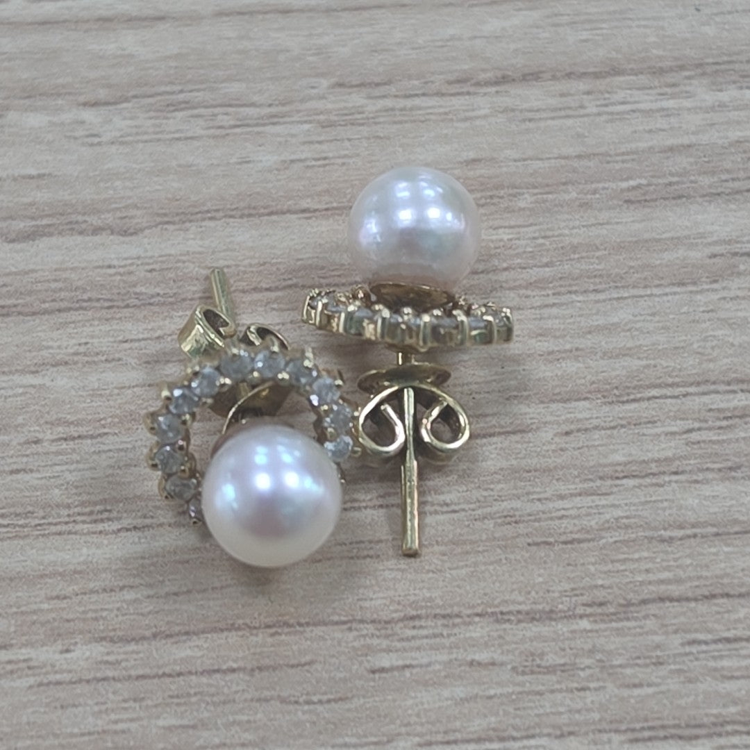 BROQUELES PAR ORO 14 K 3 GRMS (SEMINUEVO)