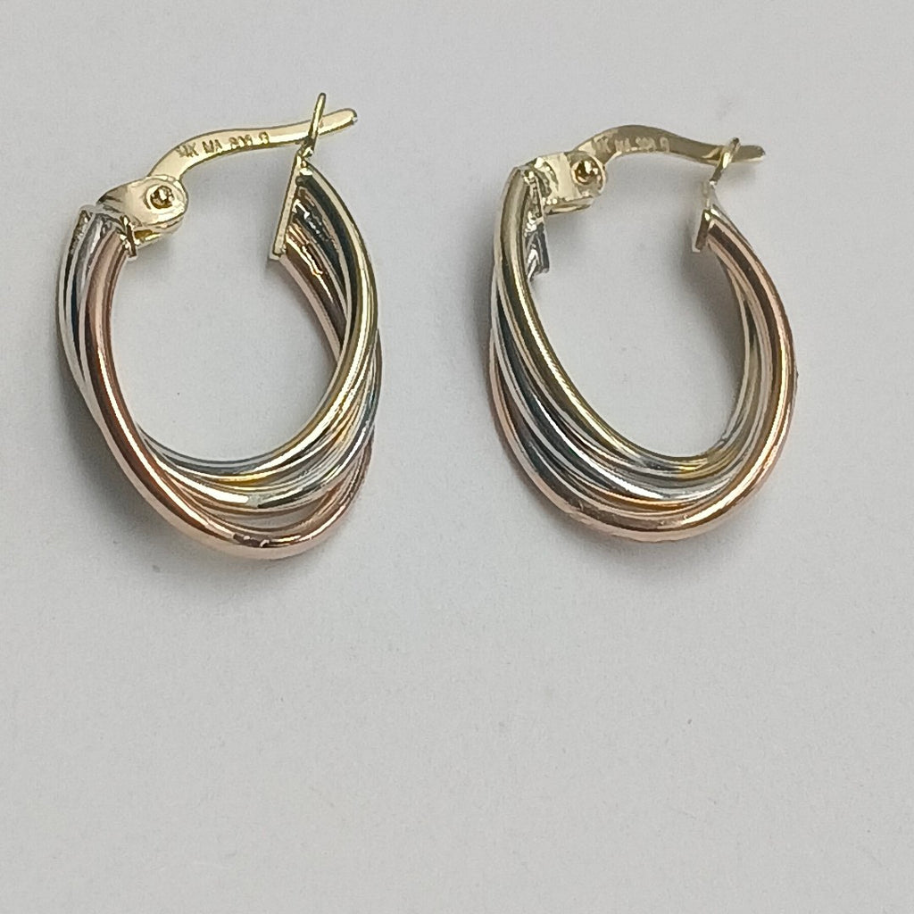 ARRACADAS ORO 14K 1.5 (NUEVO)