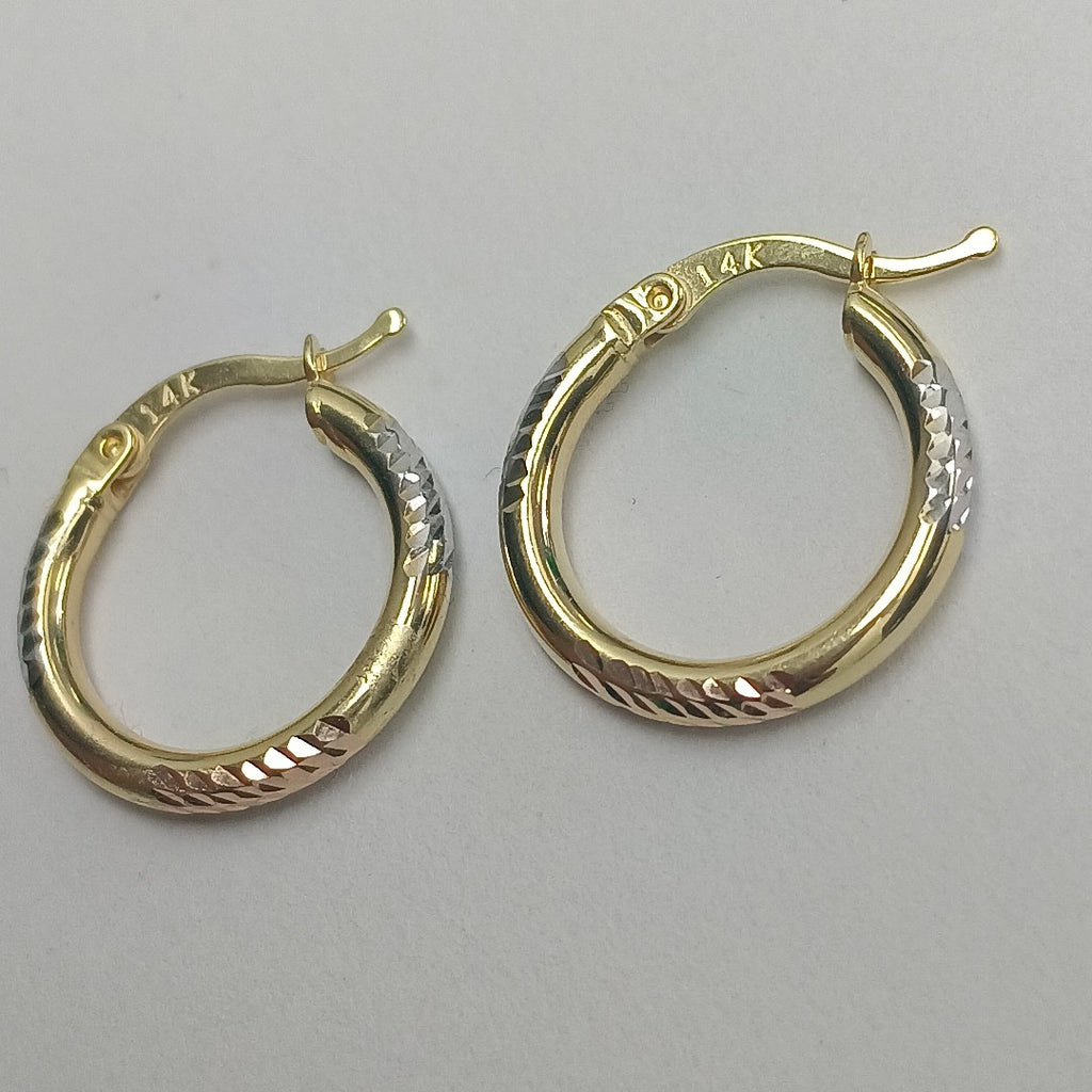 ARRACADAS ORO 14K 1.7 (NUEVO)