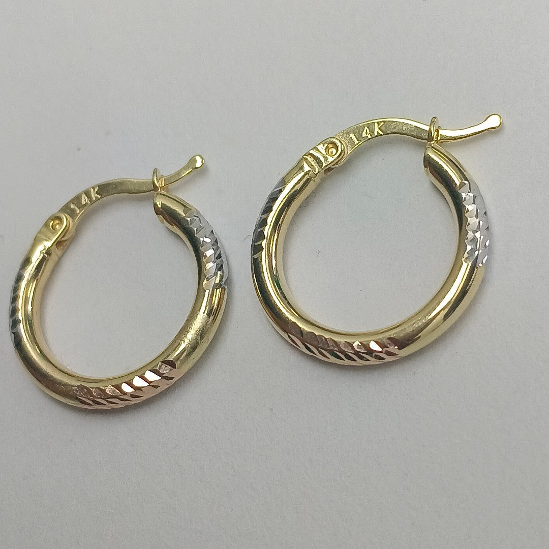 ARRACADAS ORO 14K 1.7 (NUEVO)