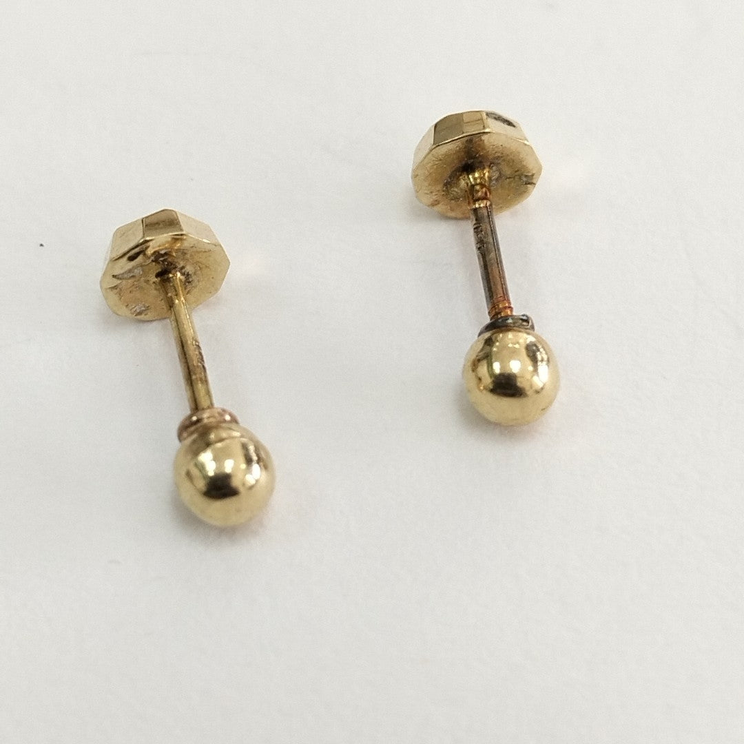 BROQUELES PAR ORO 10 K 0.5 GRMS (SEMINUEVO)