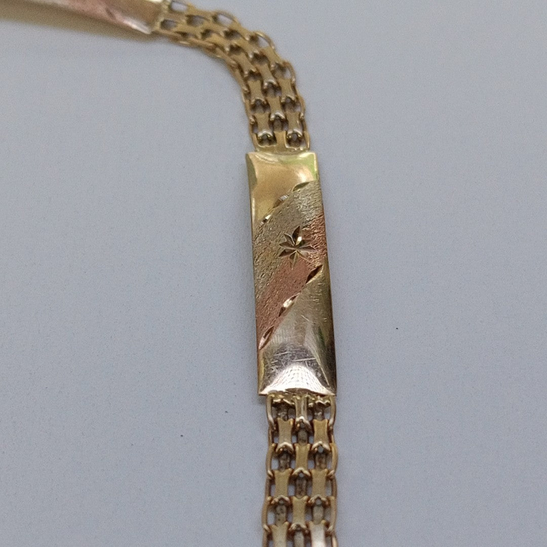PULSERA ORO 10 K 4.2 GRMS (SEMINUEVO)