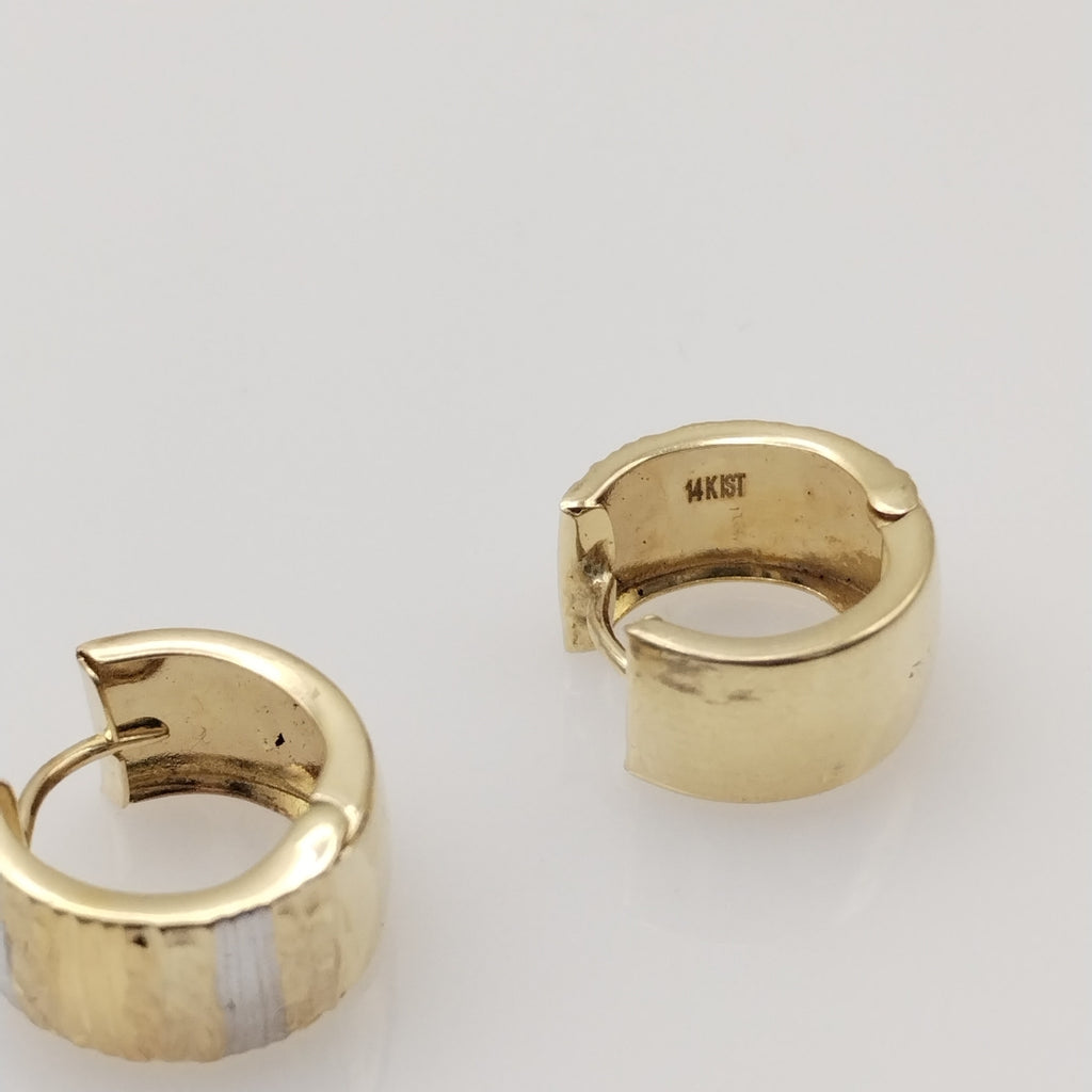 ARRACADAS PAR ORO 14 K 3 GRMS (SEMINUEVO)