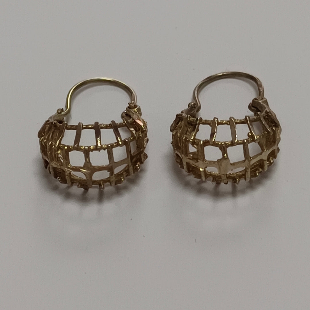 ARETES PAR ORO 10 K 1,90 GRMS (SEMINUEVO)