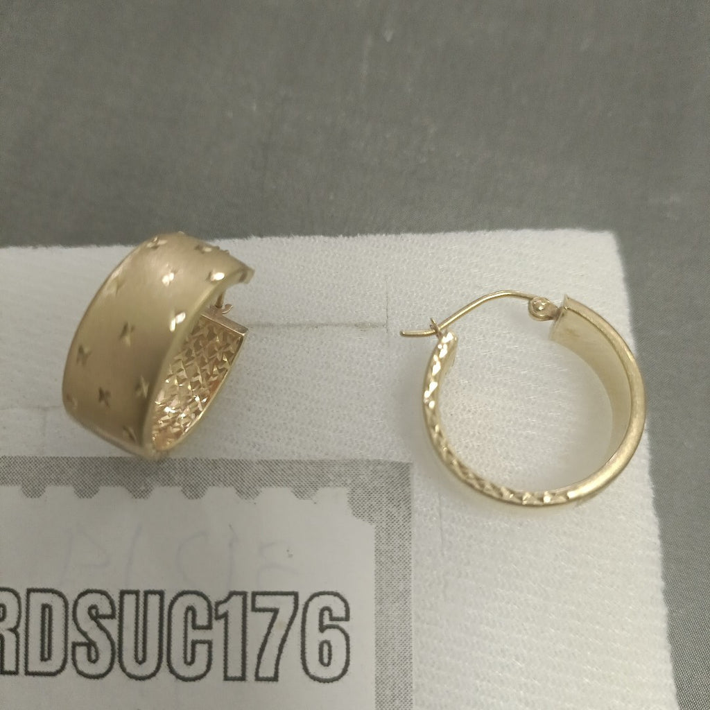 ARRACADAS PAR ORO 14 K 3.6 GRMS (SEMINUEVO)